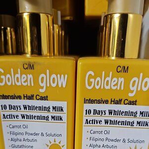 Golden glow intensive half cast active whitening milk 500ml